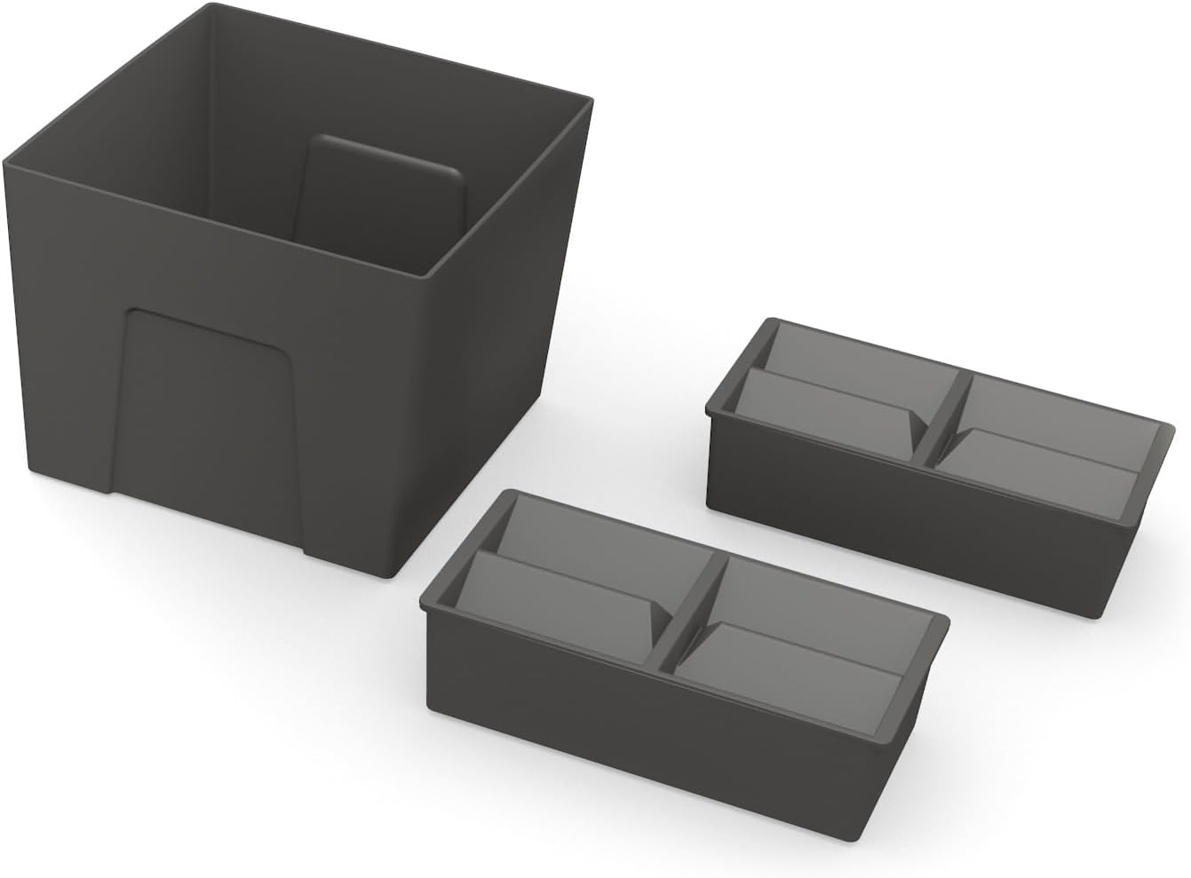 ONDABOX | Kit di Scatole Contenitore Multiuso Removibili in ABS – Made in Italy