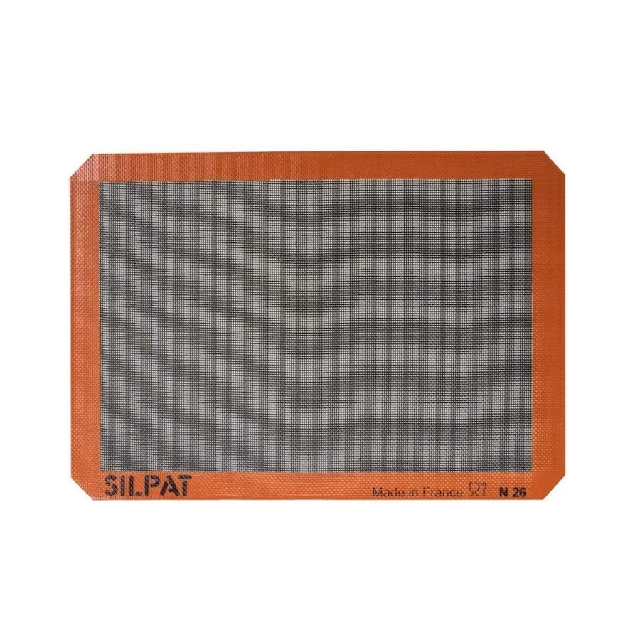 Tappetino da Forno Microforato Silpat® Silpain 42×29,5 cm – Cottura Perfetta e Croccante per Pane e Pizza