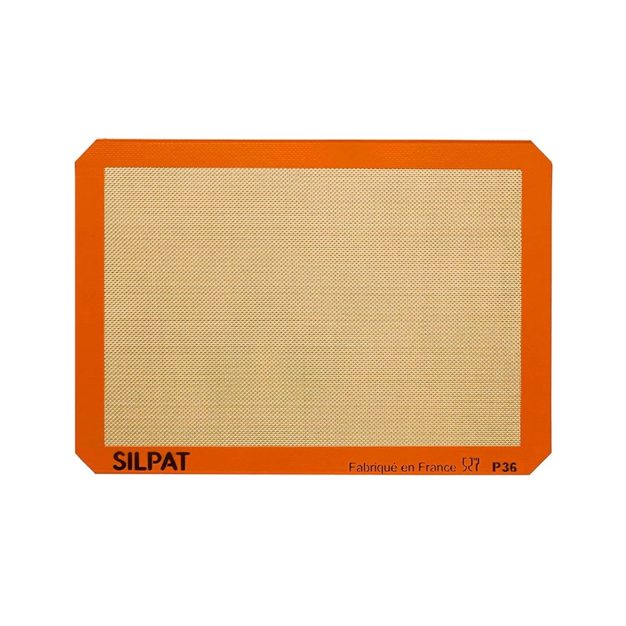 Tappetino da Forno in Silicone Silpat 42×29,5 cm – Multiuso, Antiaderente, Resistente e con Laccio per Riporlo