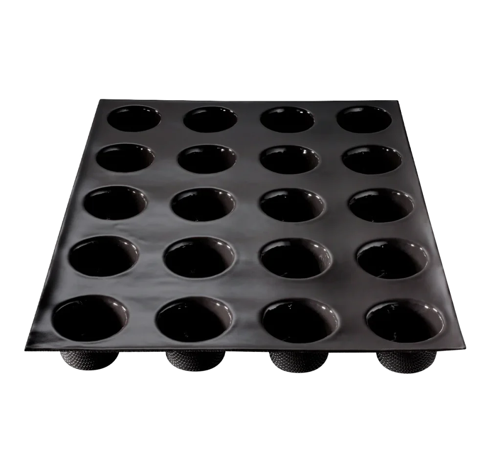 Stampo Flexipan® per 20 Mini-Muffin – Silicone e Maglia di Vetro, Per Ricette Dolci e Salate