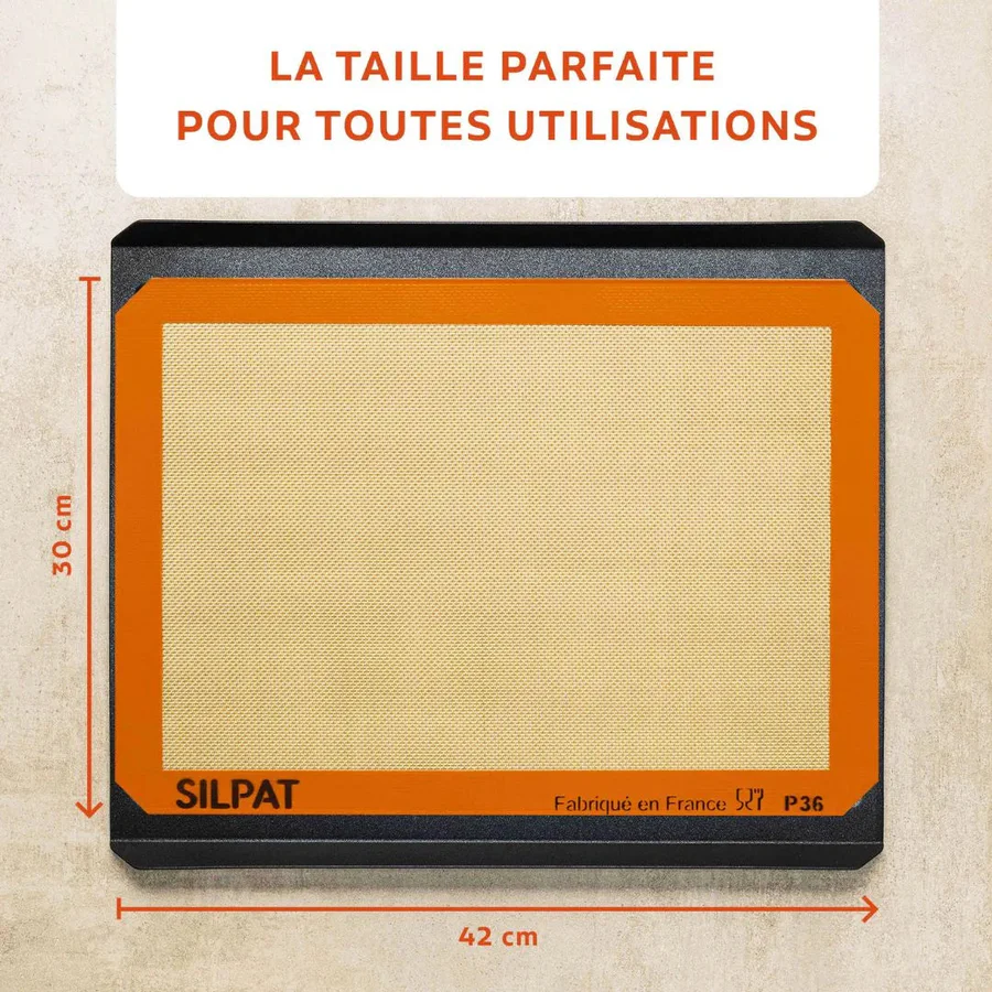 Tappetino da Forno in Silicone Silpat 42x29,5 cm – Multiuso, Antiaderente, Resistente e con Laccio per Riporlo - immagine 5