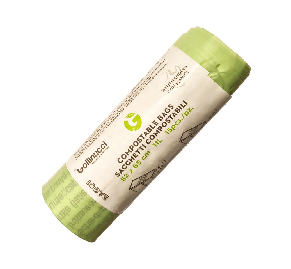 Rotolo da 15 Shopper compostabili 9XL® - 52x65cm